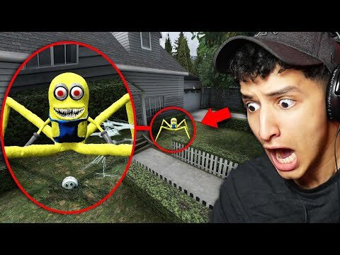 If You See MINION SPIDER Outside Your House, RUN AWAY FAST!!