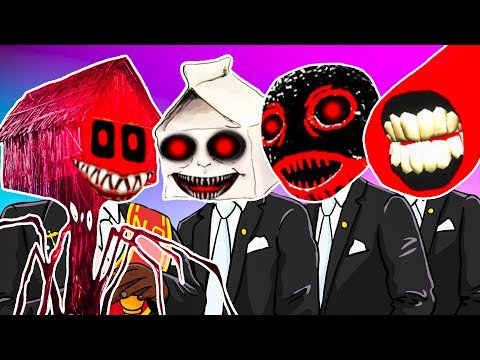 SPIDER HOUSE HEAD.EXE & MILKWALKER.EXE & FUNNY FEAR.EXE & EXTRA SLIDE.EXE — Meme Coffin Dance