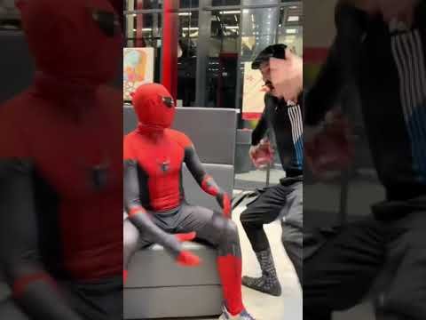 Very funny video from Spider-Man😀#shorts