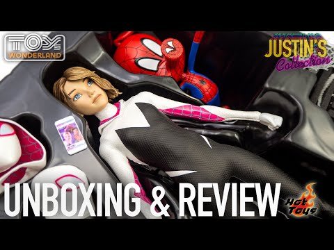 Hot Toys Spider-Gwen Spider-Man Into The Spider-Verse Unboxing & Review