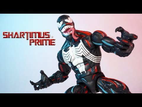 Marvel Legends Venom PulseCon 2021 Animated Spider-Man Vintage Collection Retro Hasbro Figure Review