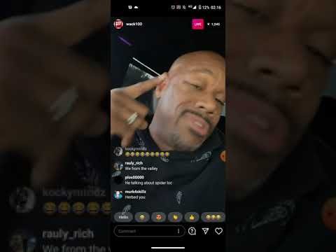 WACK 100 Finally RESPONDS To SPIDER LOC Saying He Got Checked