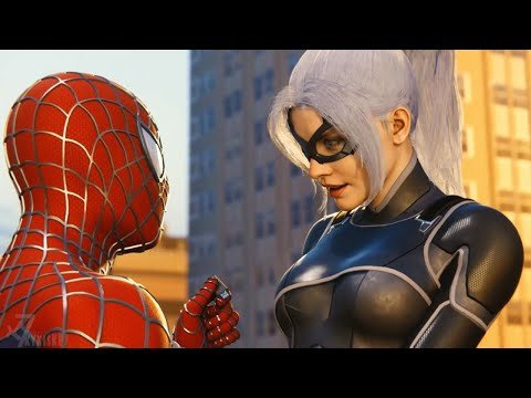 Spider-Man PS4 -Raimi Suit-Black Cat Returns to Save Spider-Man and Call it even