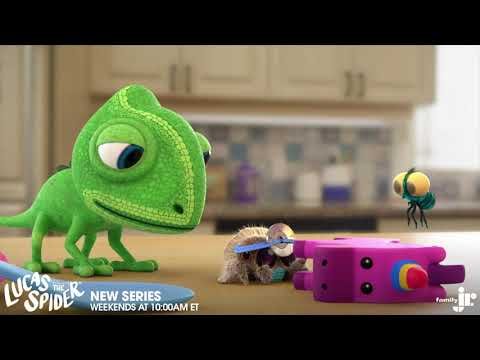 Watch Lucas the Spider on Family Jr in Canada!