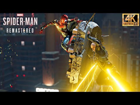 Spider-Man vs Vulture and Electro With MCU Iron Spider Suit – Marvel’s Spider-Man Remastered (4K)