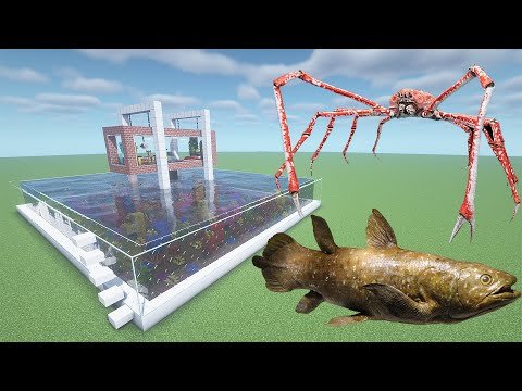 How To Make a Spider Crab and Coelacanth Farm in Minecraft PE