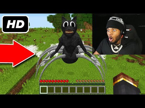 MINECRAFT CARTOON CAT SPIDER: THE MOVIE