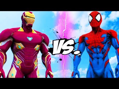 IRON MAN VS SPIDER-MAN (HOUSE OF M)