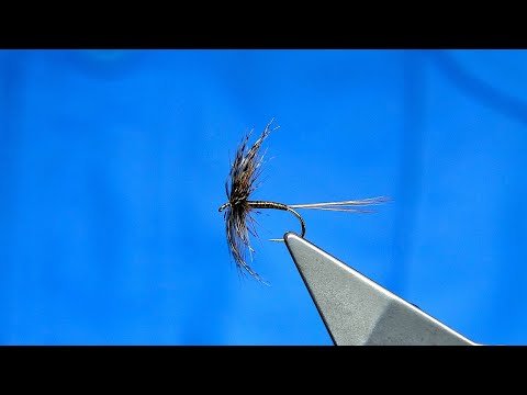 Tying a Clyde Style March Brown Spider (Dry Fly) with Davie McPhail