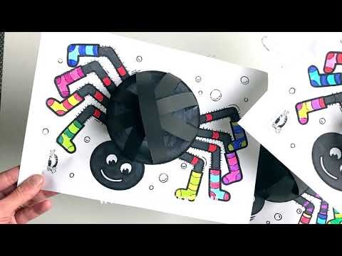 3D PAPER SPIDER