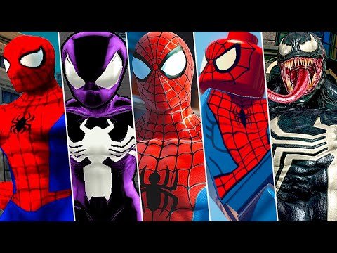 Evolution of Opening Scene in Spider-Man Games (2000-2021) 4K60FPS UHD