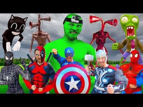 SUPERHEROES vs SUPER STORYS | Cartoon Cat, Siren Head, Cartoon Dog, SCP in Real Life