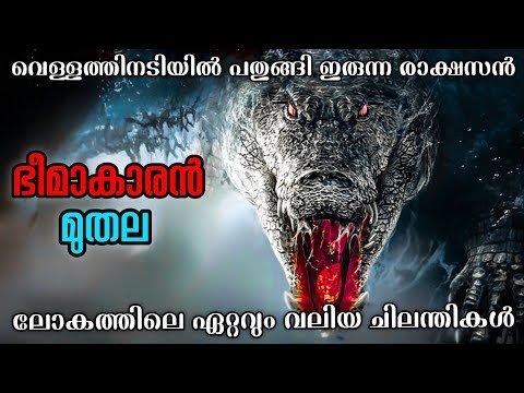 Crocodile Island (2020) Movie Explained In Malayalam |Crocodile/Spider Movie Explained In Malayalam
