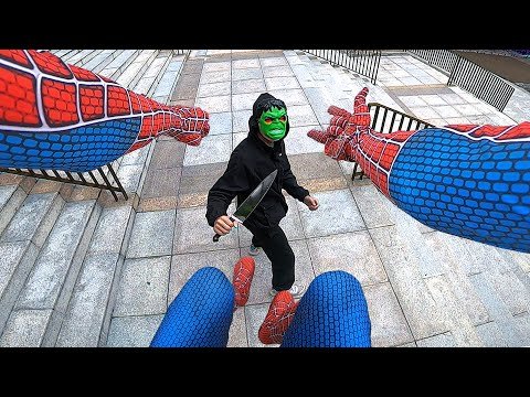 SPIDER MAN vs DANGEROUS THIEF : NO WAY HOME ( Epic Parkour POV Chase ) In Real Life