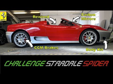 Ferrari 360 Stradale Spider $200k Conversion