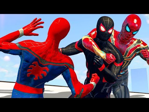 Spider-Man PS5 vs Spiderman PS4 & Iron-Spidey – What If