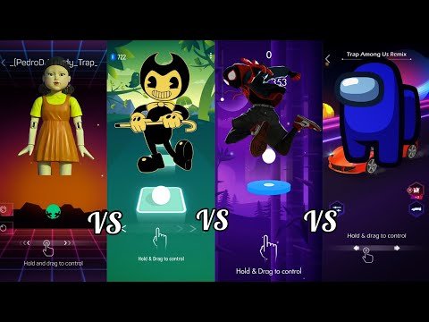 Squid Game vs Bendyland vs Spider Man vs Among Us