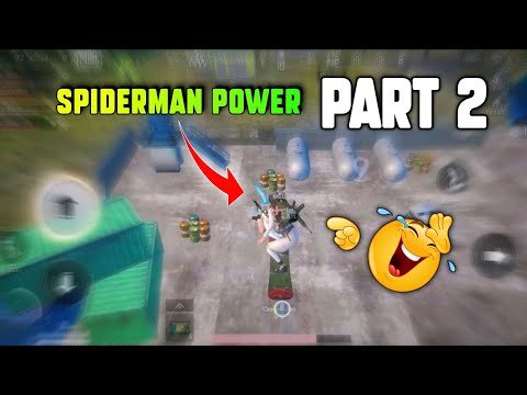 Become Spider-Man 😂 Friends Best Funny Moments 2| Pubg Lite Most Funny Moments in #shorts