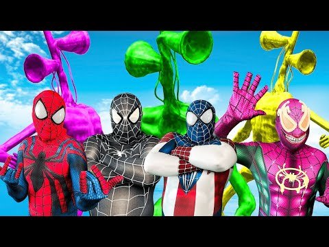 SPIDER-MAN Morning Routines In House | Superheroes VS Siren Head, Horror Cat, SCP | Hulk Prank vs