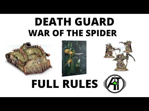 War of the Spider: Death Guard Review – Plague Companies, Stratagems + Relics – Full Rules