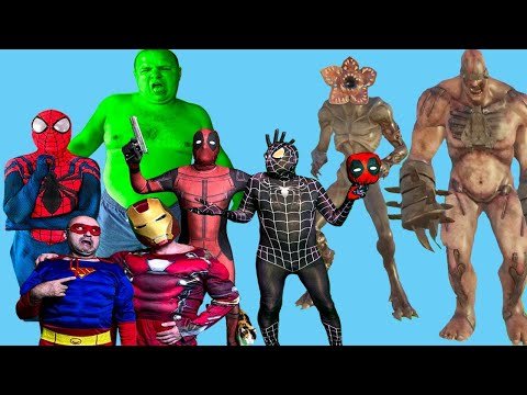 Hulk vs Spider-Man | Cartoon Cat, Siren Head, Cartoon Dog, SCP in  | Superheroes in Real Life #1