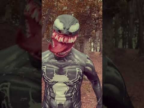 Spider-Man Vs. Venom Gun Voodoo Battle! #shorts