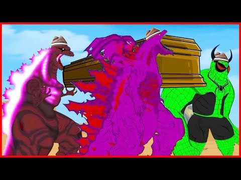 Team Shin Godzilla vs Team Spider Hulk – Coffin Dance Song Meme Cover