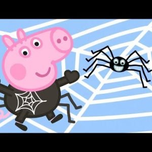 Peppa Pig Official Channel  🕷 Spider! Where is Mr Skinny Legs?  🕷 Halloween Special 🎃