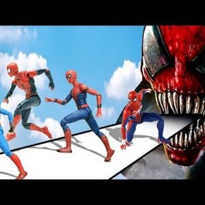 Spider-Man Vs Iron Man Top 10 Action Scene In The Spider-Verse Figure Stopmotion