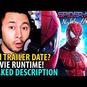 Spider-Man No Way Home TRAILER 2 LEAKED Description & Runtime | Reaction!