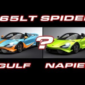 765LT Spider Order * Gulf Edition or Stay with Napier Green? * Plus Previews…