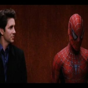 Spider-Man 2: Elevator scene.