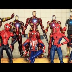 Spider-Man Vs Iron Man Top 10 Action Scene In The Spider-Verse Figure Stopmotion