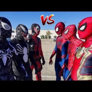 SPIDER-VERSE vs SIMBIONTES (1/3) | Spider-Prnze FanFilm