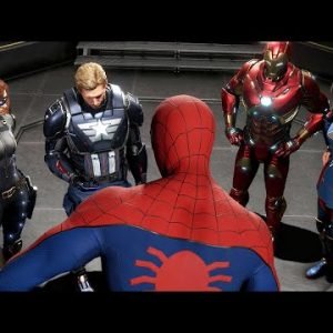 Spider-Man Meets the Avengers – Marvel’s Avengers (PS5)