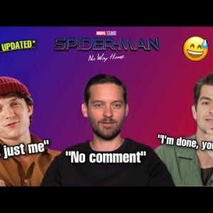 20 min of Spider-Man No Way Home cast talking about the movie/rumors|Tom Holland|Andrew Garfield|