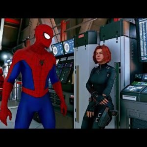 Marvel’s Avengers Spider Man Had A Crush On Natasha and Hints A Symbiote Suit