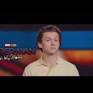 TOM HOLLAND TEASES TOBEY MAGUIRE AND ANDREW GARFIELD’S SPIDER-MAN!!!!