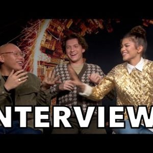 SPIDER-MAN: NO WAY HOME | Tom Holland, Zendaya, Jacob Batalon Talk Tobey Maguire and Andrew Garfield