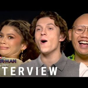 ‘Spider-Man: No Way Home’ Interviews With Tom Holland, Zendaya, Kevin Feige & More