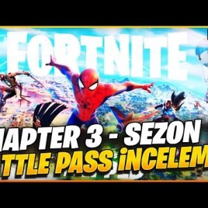 SPIDER MAN KOSTÜMÜNÜ GİYDİM ! YENİ BATTLE PASS & ESKİ HARİTA (Fortnite)