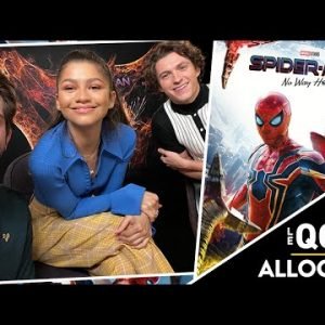 QG ALLOCINE: ZENDAYA & TOM HOLLAND (Spider-man No way home)