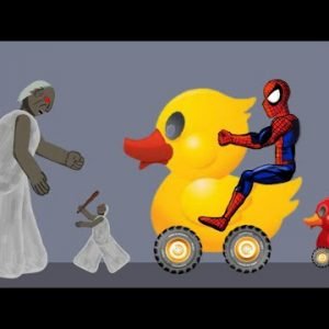Spider man vs Granny Funny Animation – Drawing Cartoons 2