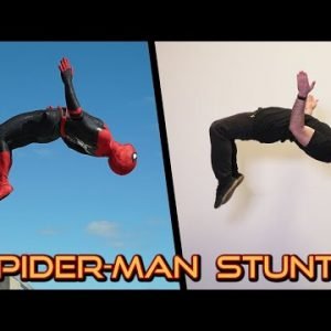 Stunts From SPIDER-MAN: FAR FROM HOME In Real Life (Parkour)