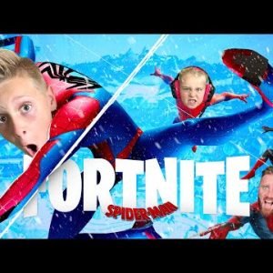 Finally! Spider-Man Swings into FORTNITE! K-City Gaming