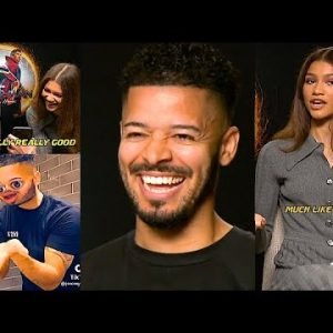 JEREMY LYNCH – FULL INTERVIEW WITH TOM HOLLAND & ZENDAYA | Spider-Man No Way Home