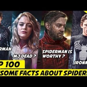 100 Awesome Facts About Spider-Man | Spiderman Can Lift Thor’s Hammer! [Hindi]