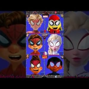 Equipo Luca Spider-Man Vs Equipo Elsa Spider-Gwen/TikTok Challenge Marvel/Humor. #shorts YouTube