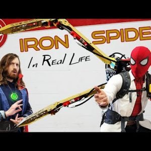 We Built A Real Life IRON SPIDER SUIT!