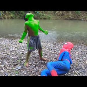 HULK BOY VS Spider-man In real life |Hulk transformation